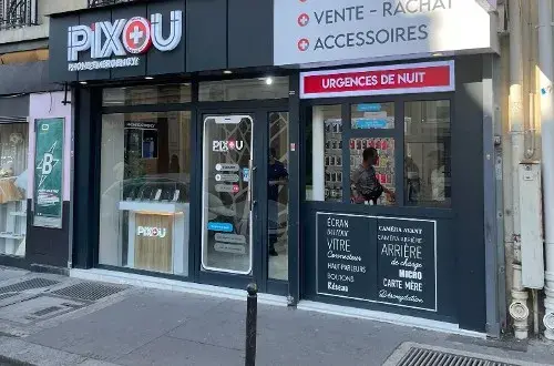 PIXOU PHONE18ème (75) Réparation de téléphones tablettes ordinateurs (Mac & PC)  Vente & Rachat téléphones