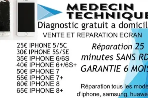 Médecin Technique  réparation de téléphones mobiles