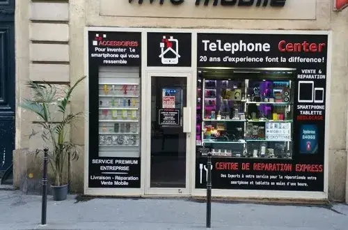 L'Atelier by Telephone Center réparation smartphones et accessoires.