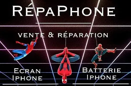 RepaPhone  Reparation telephone Iphone / Samsung / Huawei et Console Ps4 / Switch sur Rendezvous