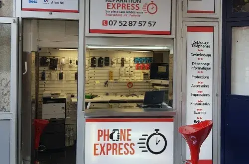PHONE EXPRESS réparation téléphone iphone et informatique