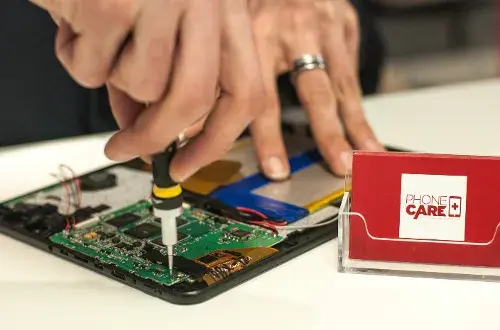 Phone care réparation smartphones tablettes PC et Mac.