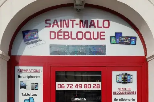 SaintMalo Débloque Réparation Smartphone Informatique