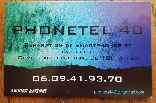 PHONETEL 40 réparation de téléphone et tablette